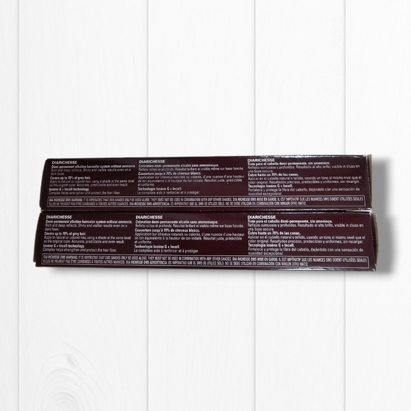 L'Oreal Professionnel DIARichesse 2 Tubes Ammonia-Free 6.24/6VC Iced Tea - Picture 8 of 16